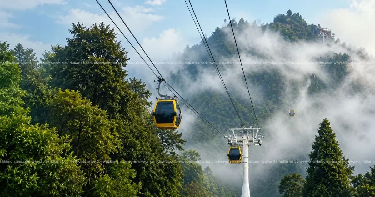 Pelling Ropeway – Experience the Sky Ride of West Sikkim